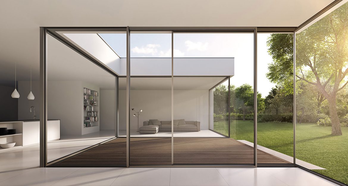 CERO minimal profile sliding doors by Solarlux – Spectrum Architectural ...