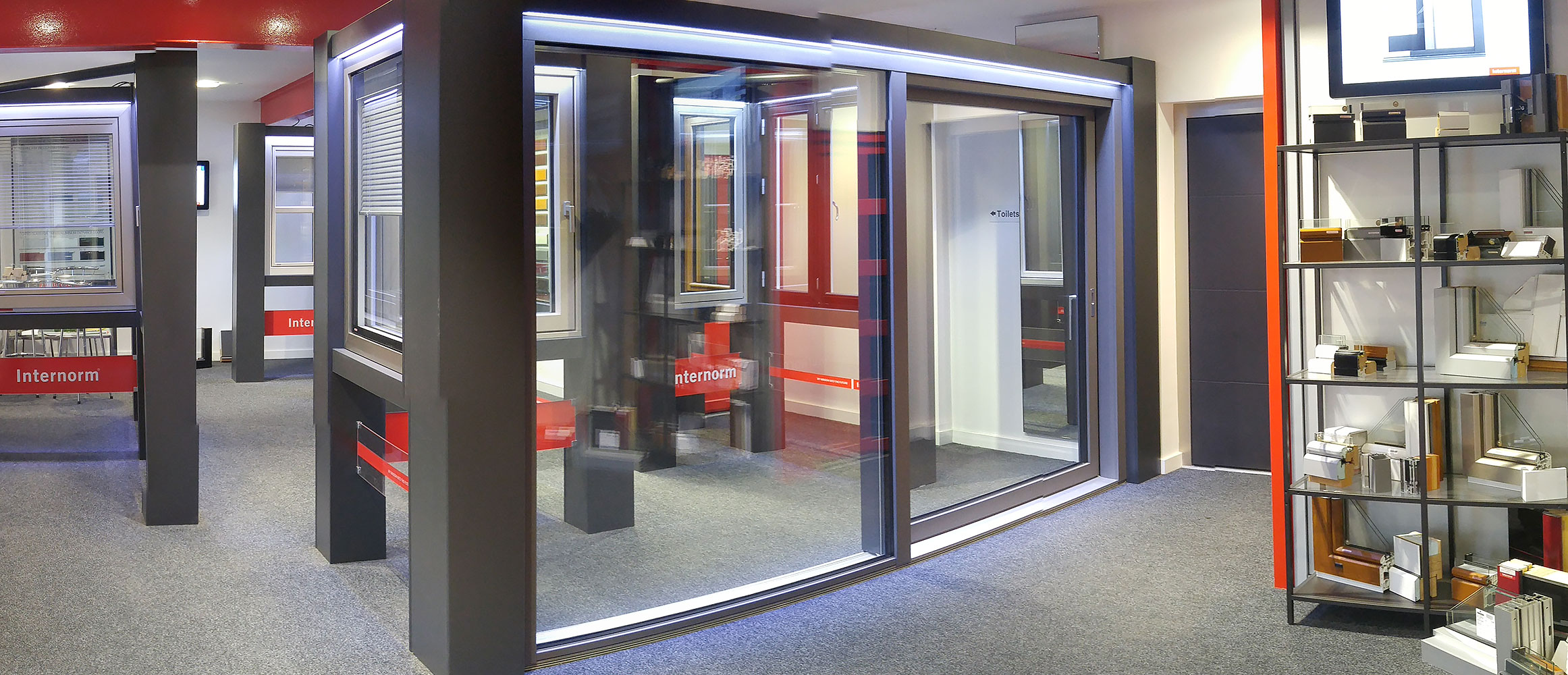 Showroom; Internorm Sliding Doors