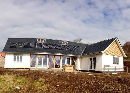 Kastrup Sustainable Timber/Aluminium Windows at Achabeag in the Highlands of Scotland