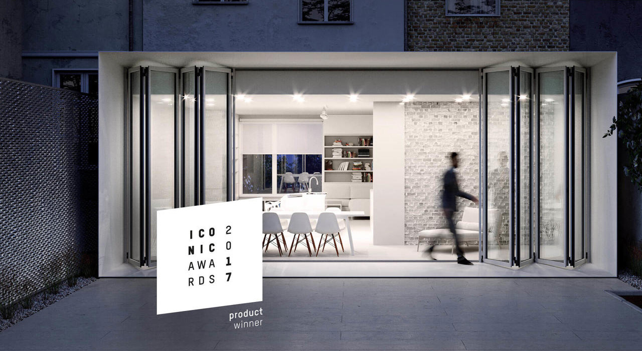 Solalrlux Bifold Doors - Iconic Award Winner