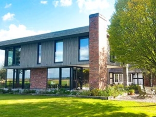 Contemporary Extension to Period Home with Internorm Sliding Doors &amp; Windows with Views of Cheshire