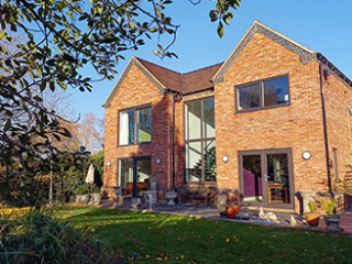 Internorm windows and doors in self-build home in Shropshire