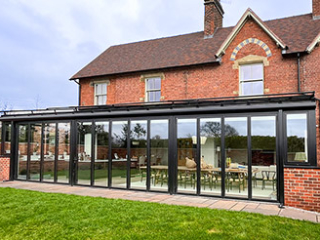 Stunning 30-Metre Long Insulated Glass Extension to Open-Plan Living Area