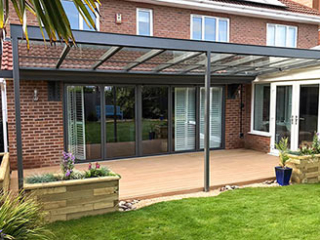 Solarlux Atrium Plus aluminium glass canopy