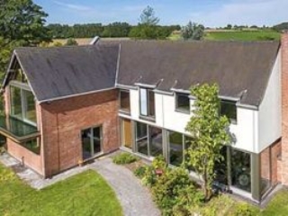 Bespoke-built, timber-framed home with triple-glazed Internorm Windows