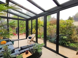 Solarlux &#039;WinterGarden&#039; Glass Extension on a terraced house