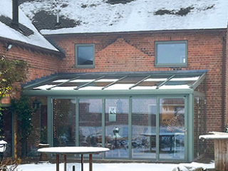 Solarlux Akzent Vision Wintergarden on a Barn Conversion