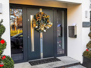 Internorm AT410 Front Door with Fingerprint Scanner