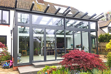 Solarlux Acubis glass room / glass extension