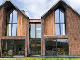 Self build home in Shropshire with Internorm windows