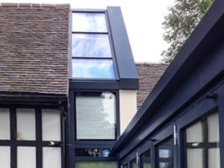 Extension and new glazing on an old School House
