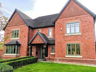 Refurbished Luxury Home with Traditional-Style Internorm Windows