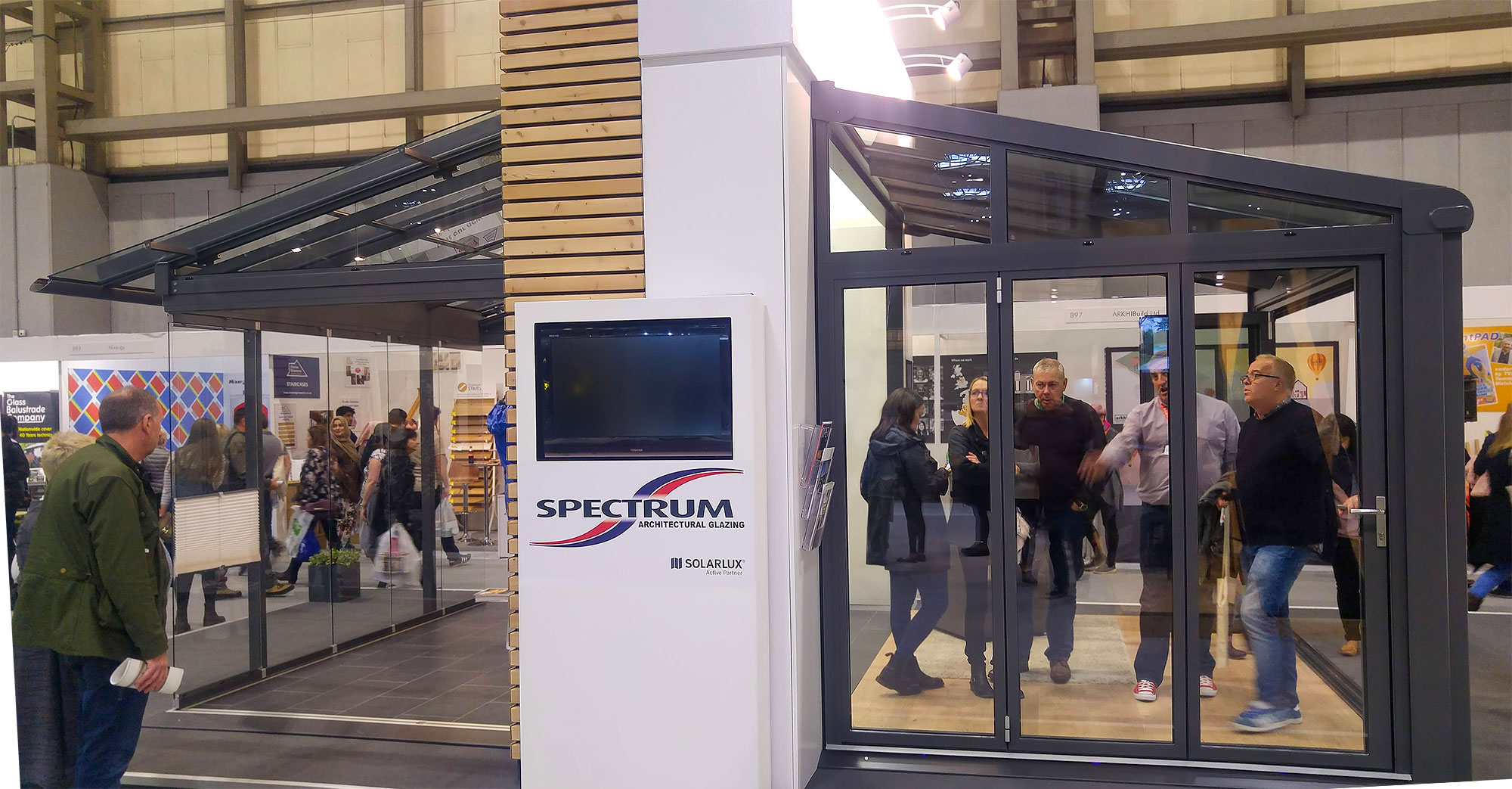 The Spectrum stand at Grand Designs Live 2018