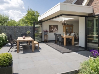 Solarlux Bifold Doors with Open Corner