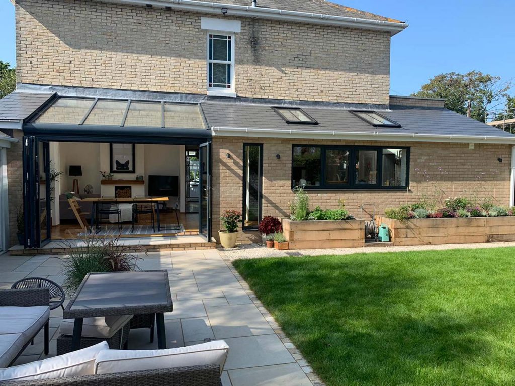 Gallery: Solarlux Glass Roof and Bifold doors in a side extension ...