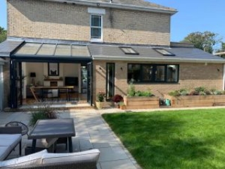 Solarlux Glass Roof & Bifolds- exterior Solarlux Glass Roof & Bifolds- exterior