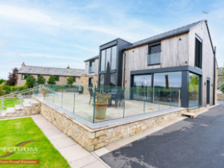 Internorm HF310 timber/alu windows in custom built home Internorm HF310 timber/alu windows in custom built home