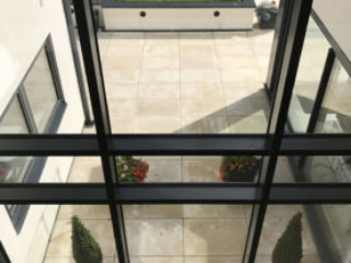 cherry-croft-09 Internorm curtain walling in a remodeeled and extended house