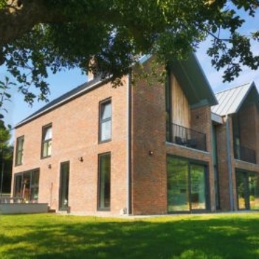 Internorm timber/alu windows in self build home