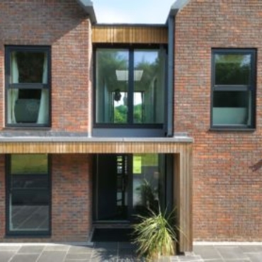 Internorm timber/alu windows in self build home