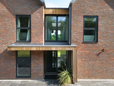 Internorm timber/alu windows in self build home