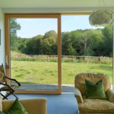 Intrenorm HS330 sliding door timber/alu