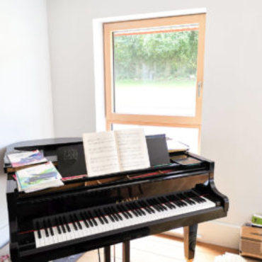 Internorm HF310 timber/alu windows in custom built home