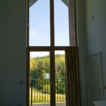 Internorm HF310 timber/alu windows in custom built home