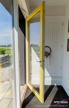 Kastrup Side Entrance Door - Yellow
