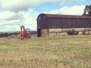 the-barn-before Black Barn Conversion with Kastrup Danish Windows