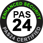 PAS 24 Enhanced Security logo