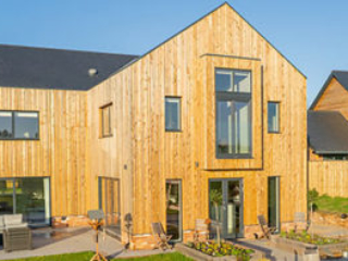 New eco-build home with Kastrup Windows
