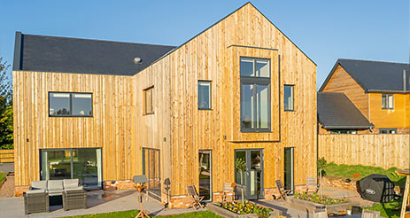 New eco-build home with Kastrup Windows