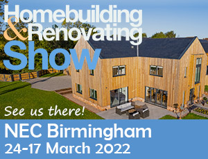 Homebuilding & Renovating Show 2022 banner