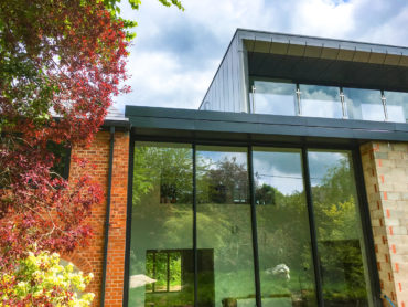 Internorm windows and Solarlux Cero sliding doors in Shropshire