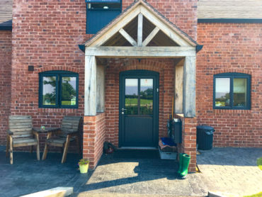 Grange Barn conversion with Kastrup door and windows