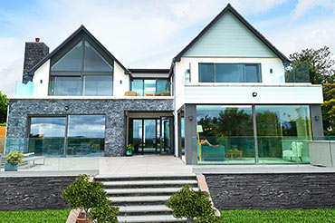 Impressive Self-build Home with Internorm Windows and Solarlux Bifolds