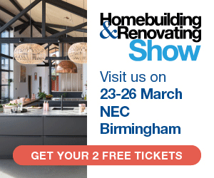 Homebuilding & Renovating Show 2023 NEC 23-26 March - Get Your Free Tickets