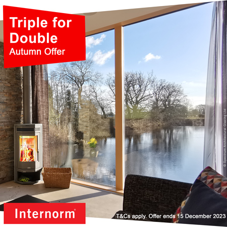 Internorm Autumn Offer — Triple Glazing for the Price of Double