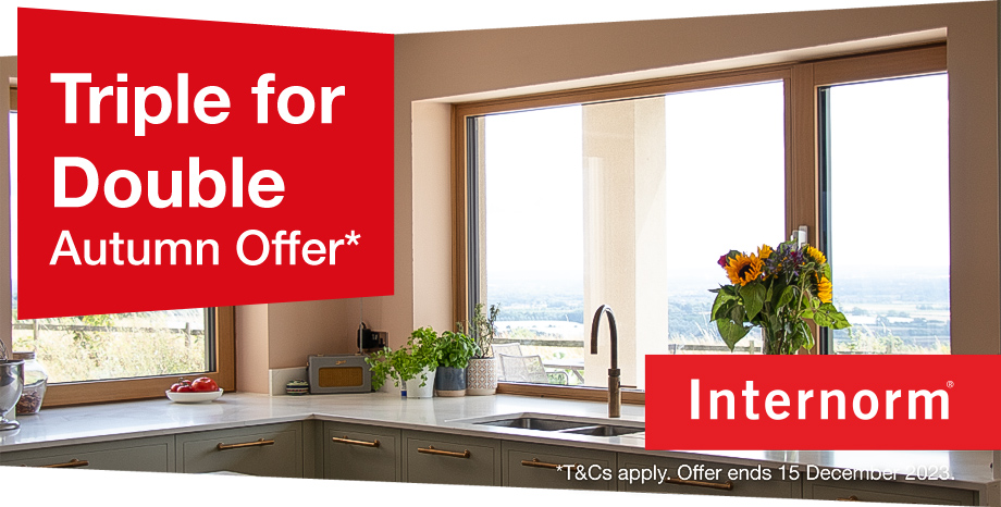 Internorm Autumn Offer — Triple Glazing for the Price of Double