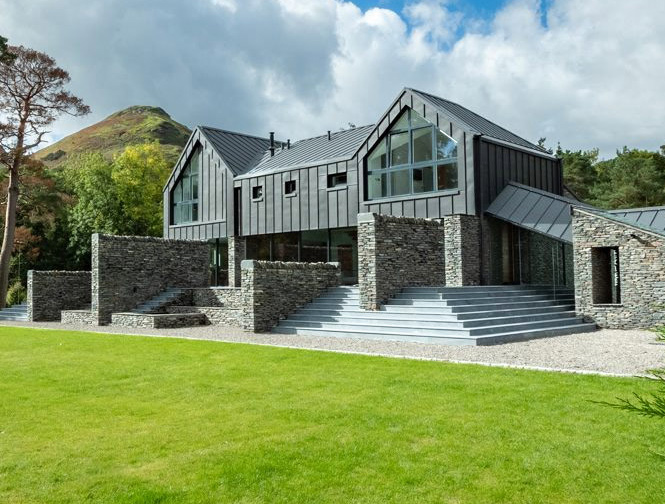 Luxury Zinc-clad Home In The Lake District With Internorm Windows 