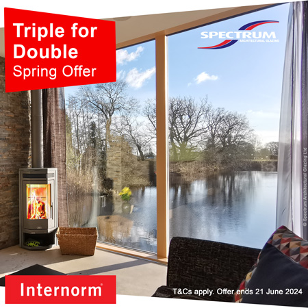 Internorm Spring Offer — Triple Glazing for the Price of Double