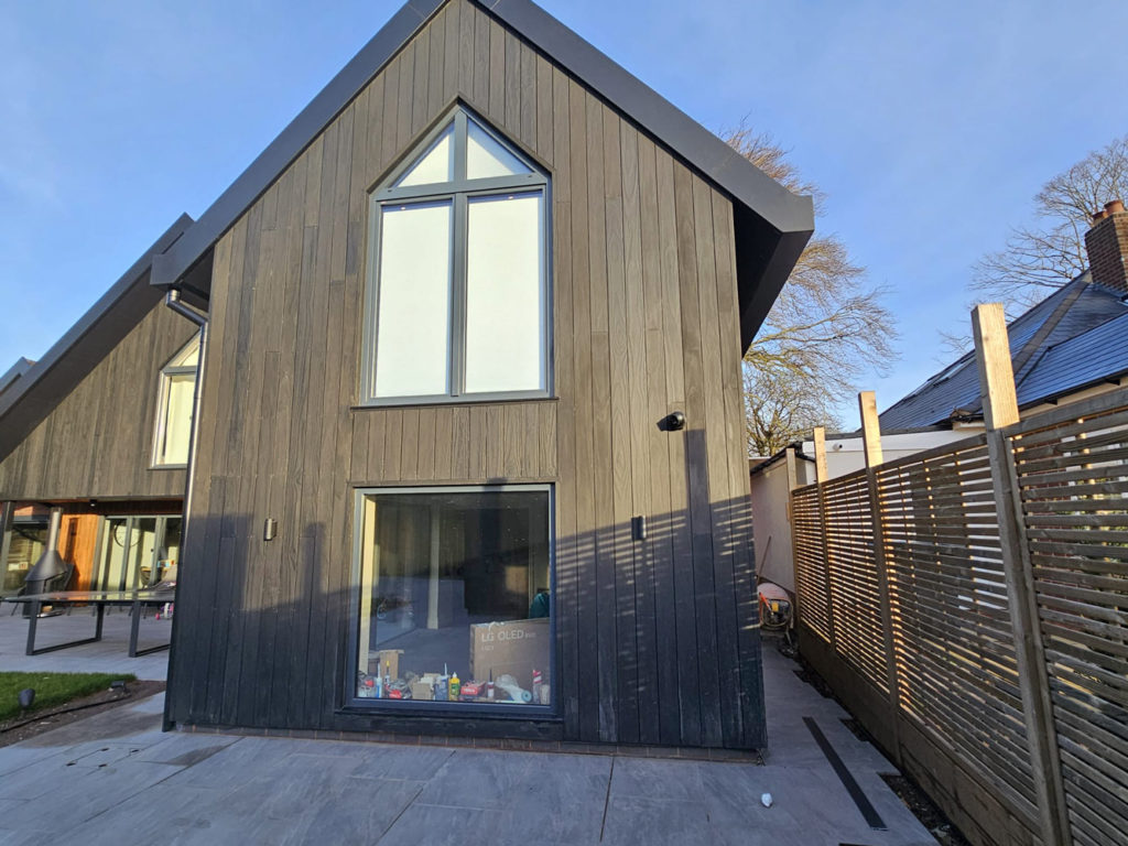 Internorm Windows in an Extension