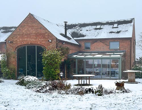 Solarlux Akzent Vision Wintergarden on a Barn Conversion