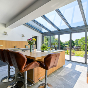 Glass Extension in Shropshire - Newport
