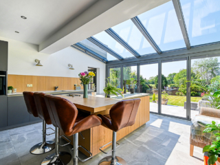 Glass Extension in Shropshire - Newport