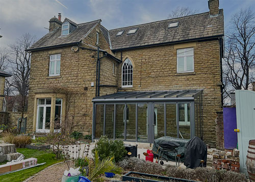 Solarlux Glass Extension on a Period Home