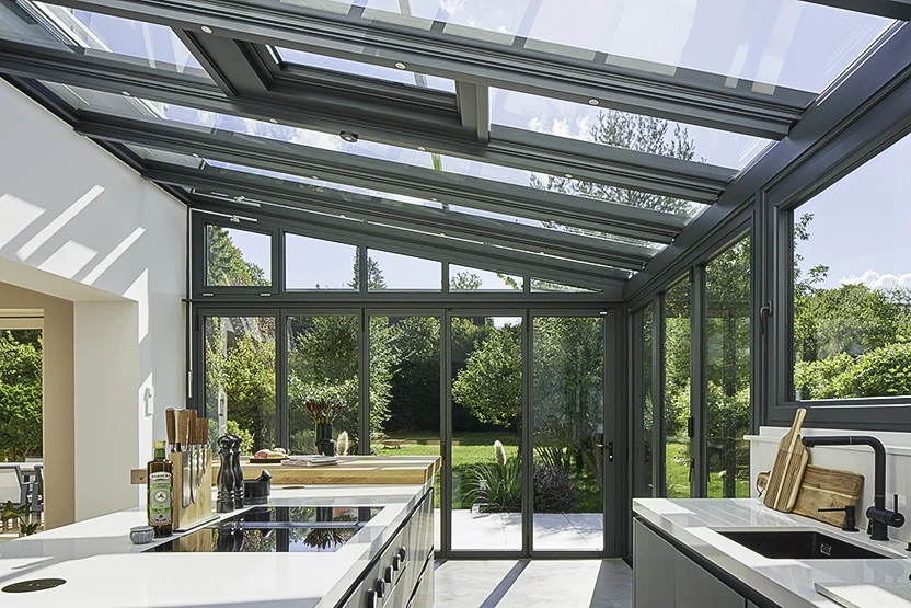 Solarlux Glass Extension - Wintergarden Akzent Plus