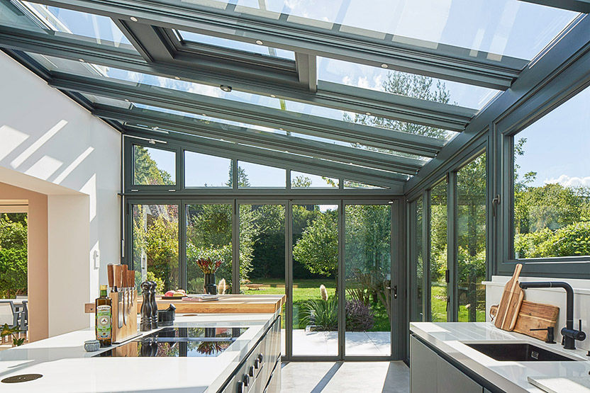Solarlux Glass Extension - Wintergarden Akzent Plus