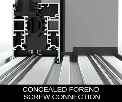 Ecoline S Concealed Forend Screw Connection